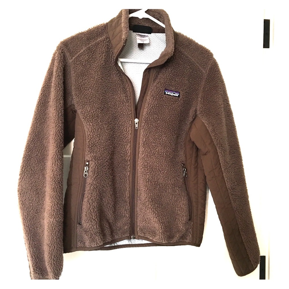 Woman’s Patagonia retro pile fleece S brown